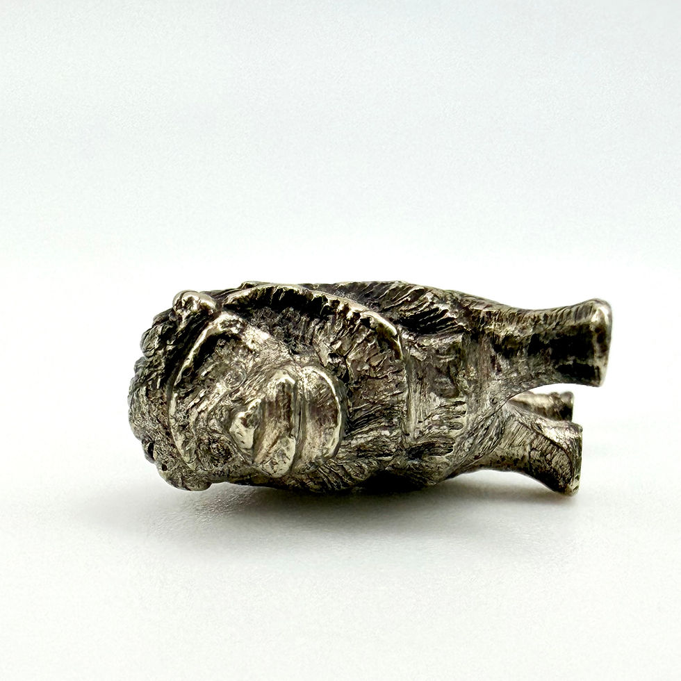 Thumbnail: Vintage 925 Sterling Silver Lion Charm 