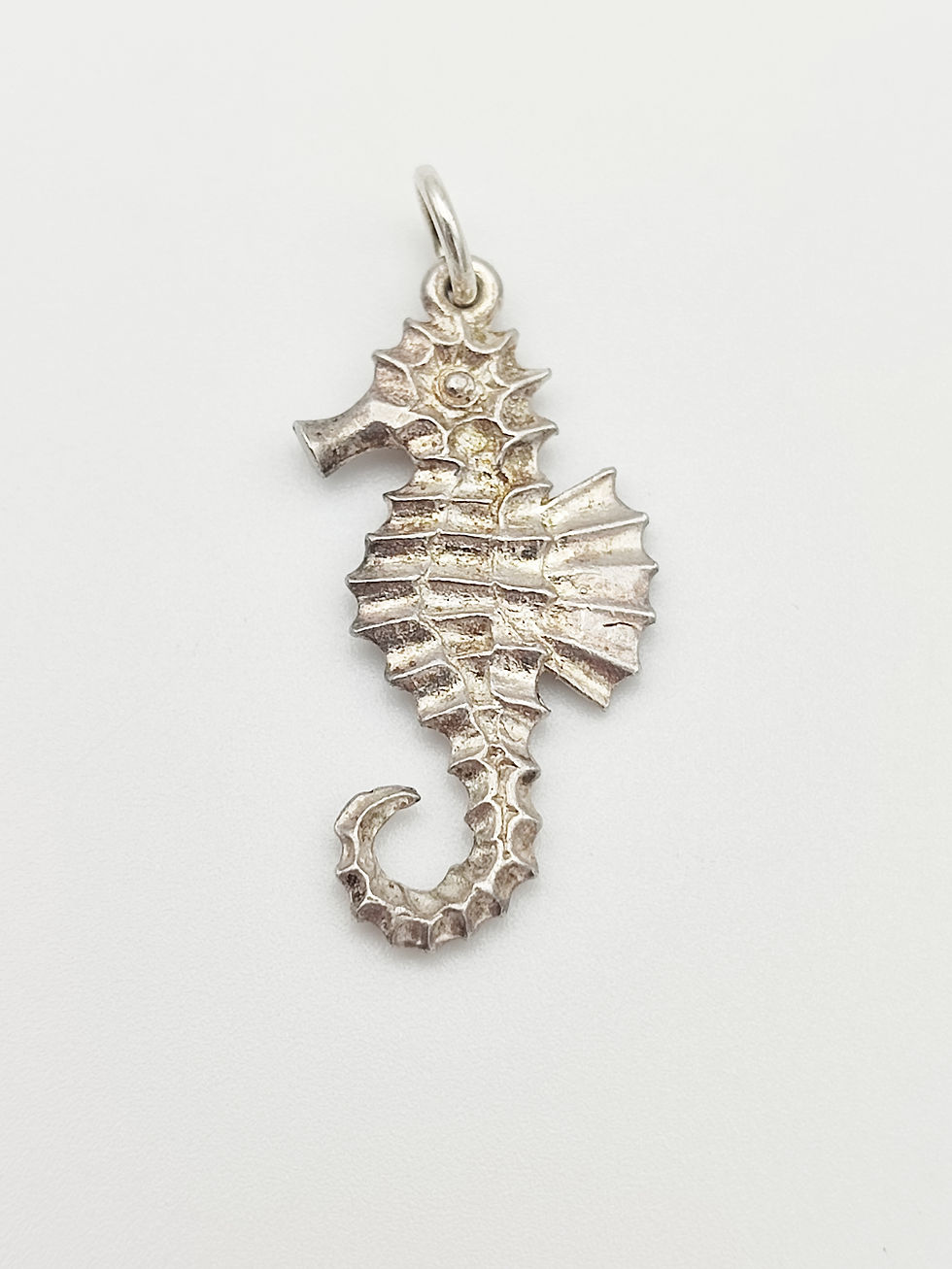 Vintage 925 Sterling Silver Seahorse Charm