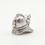 Thumbnail: Vintage 925 Sterling Silver Fire Fighters Helmet Charm 