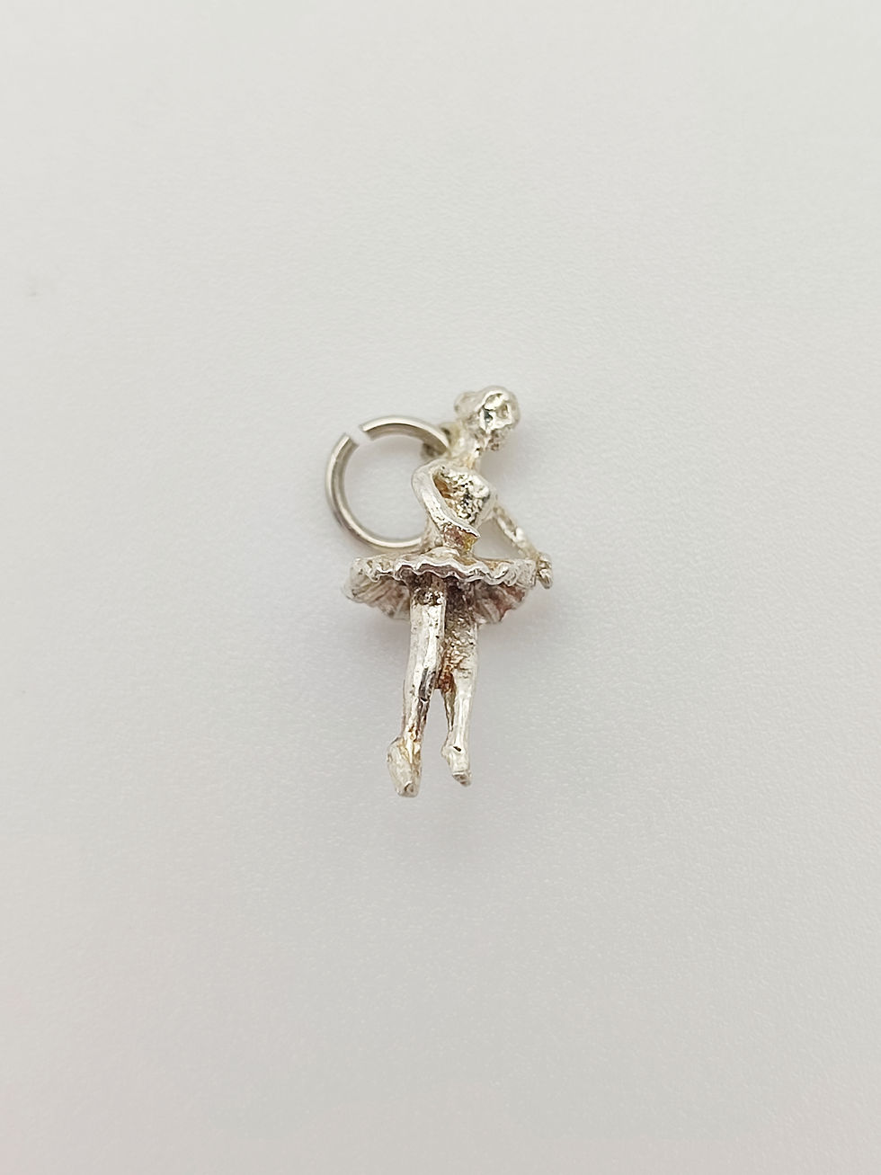 Vintage 925 Sterling Silver Ballet Dancer Charm