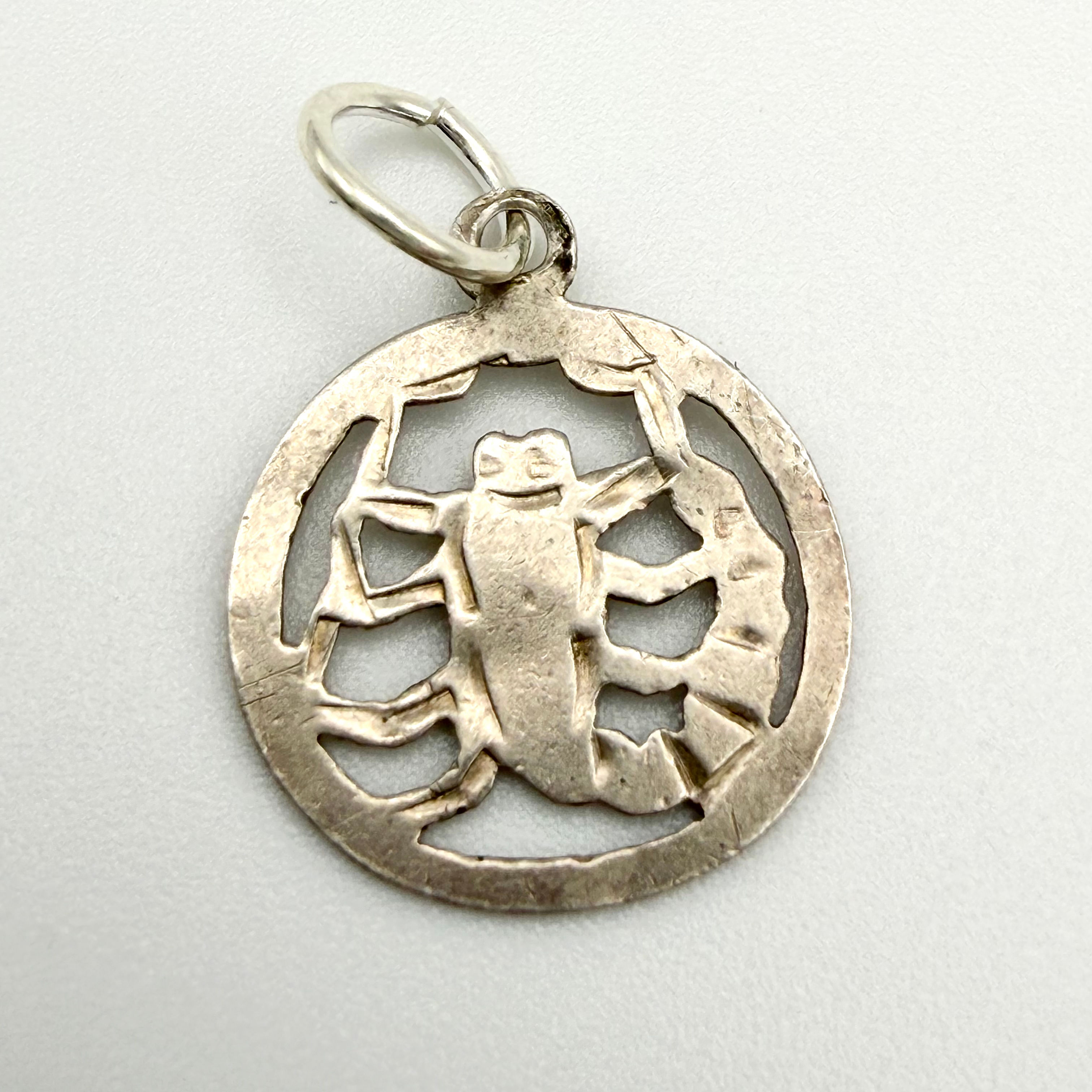 Vintage 925 Sterling Silver Scorpio Charm