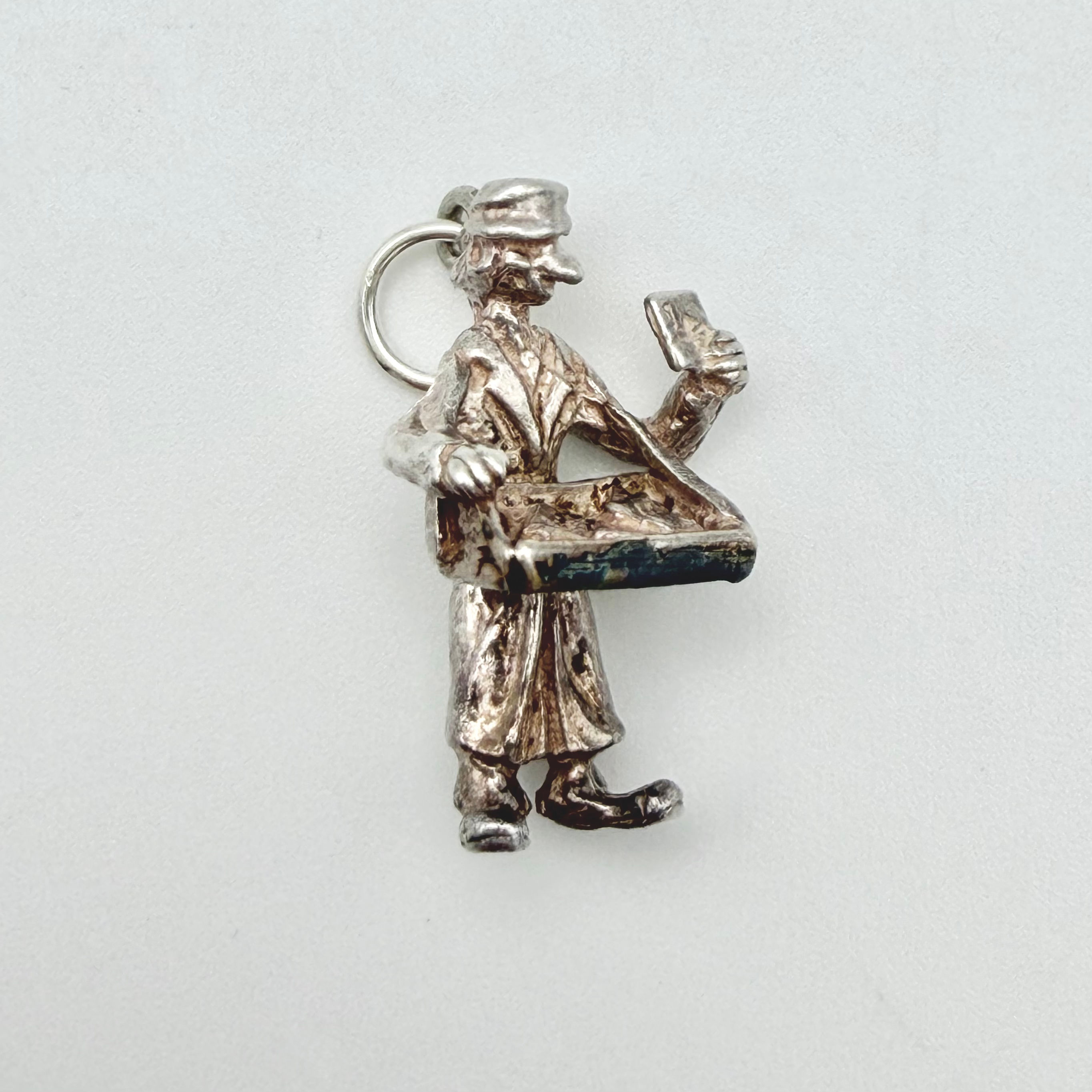 Vintage 925 Sterling Silver Match Seller Charm