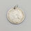 Thumbnail: Vintage Antique Silver 1891 Sixpence Charm Pendant 