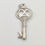 Thumbnail: Vintage 925 Sterling Silver 18 Key Charm 