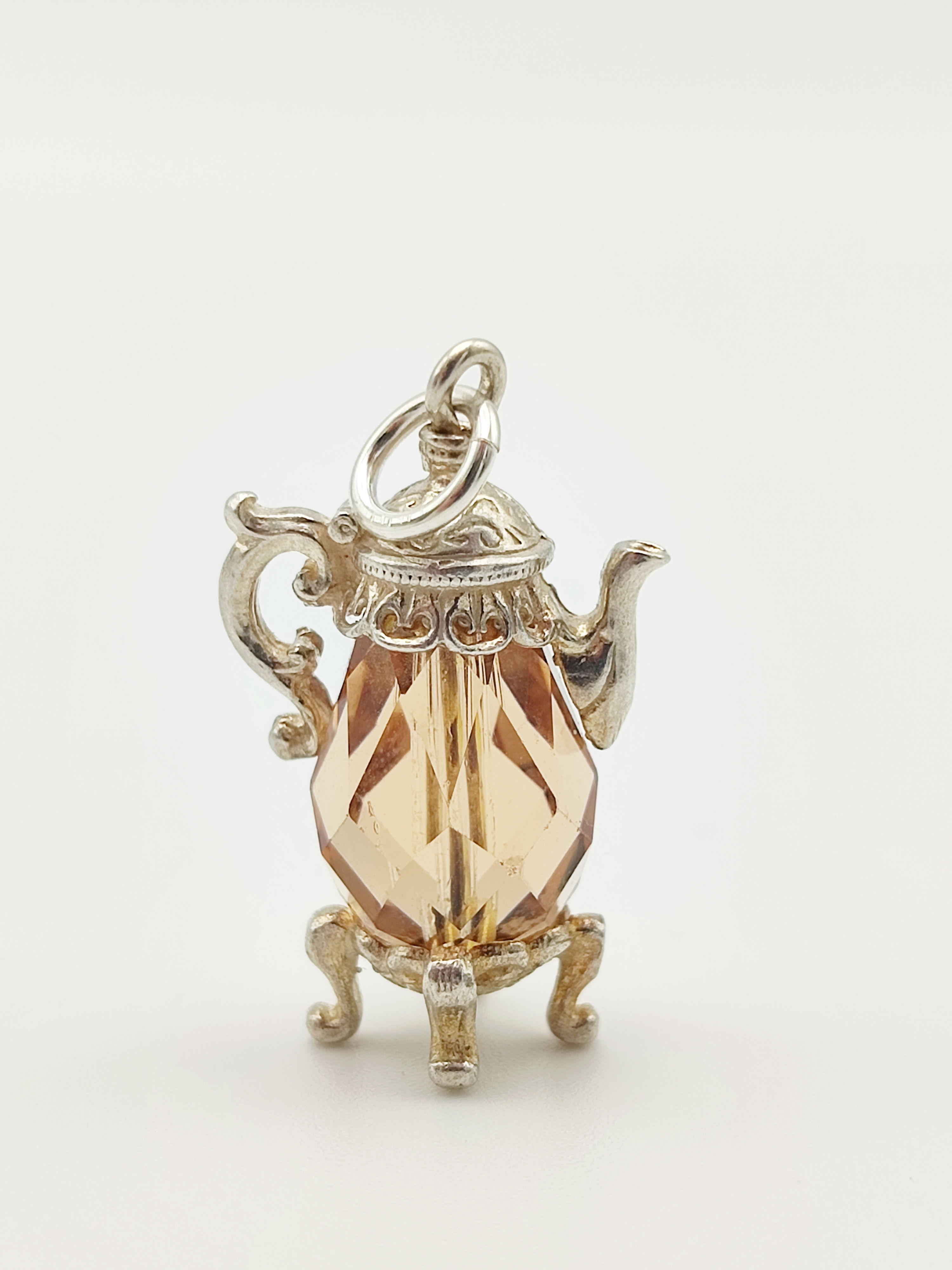 Vintage 925 Sterling Silver Jug Charm