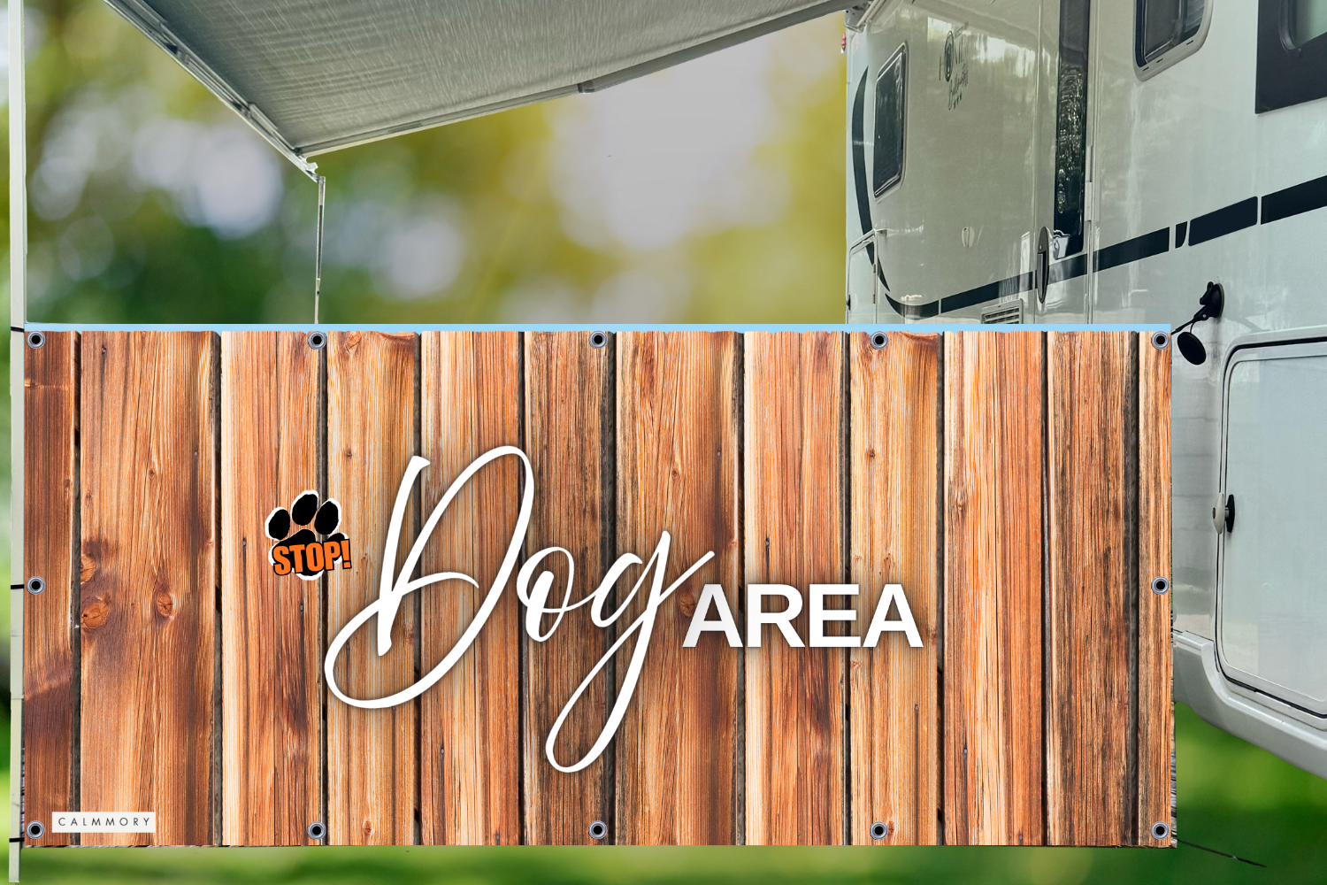 DOG AREA Banner Schwartenbretter