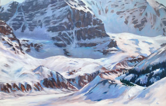 Glacial Valley 24_ x 36_