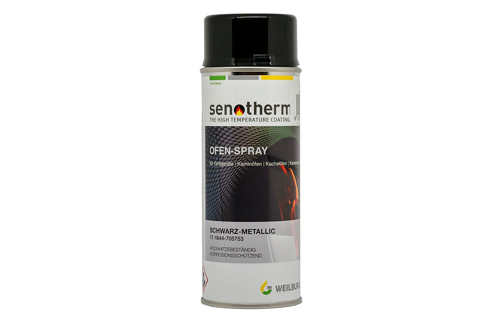 Miniaturbild: Senotherm Ofen-Spray gussgrau/schwarz-metallic