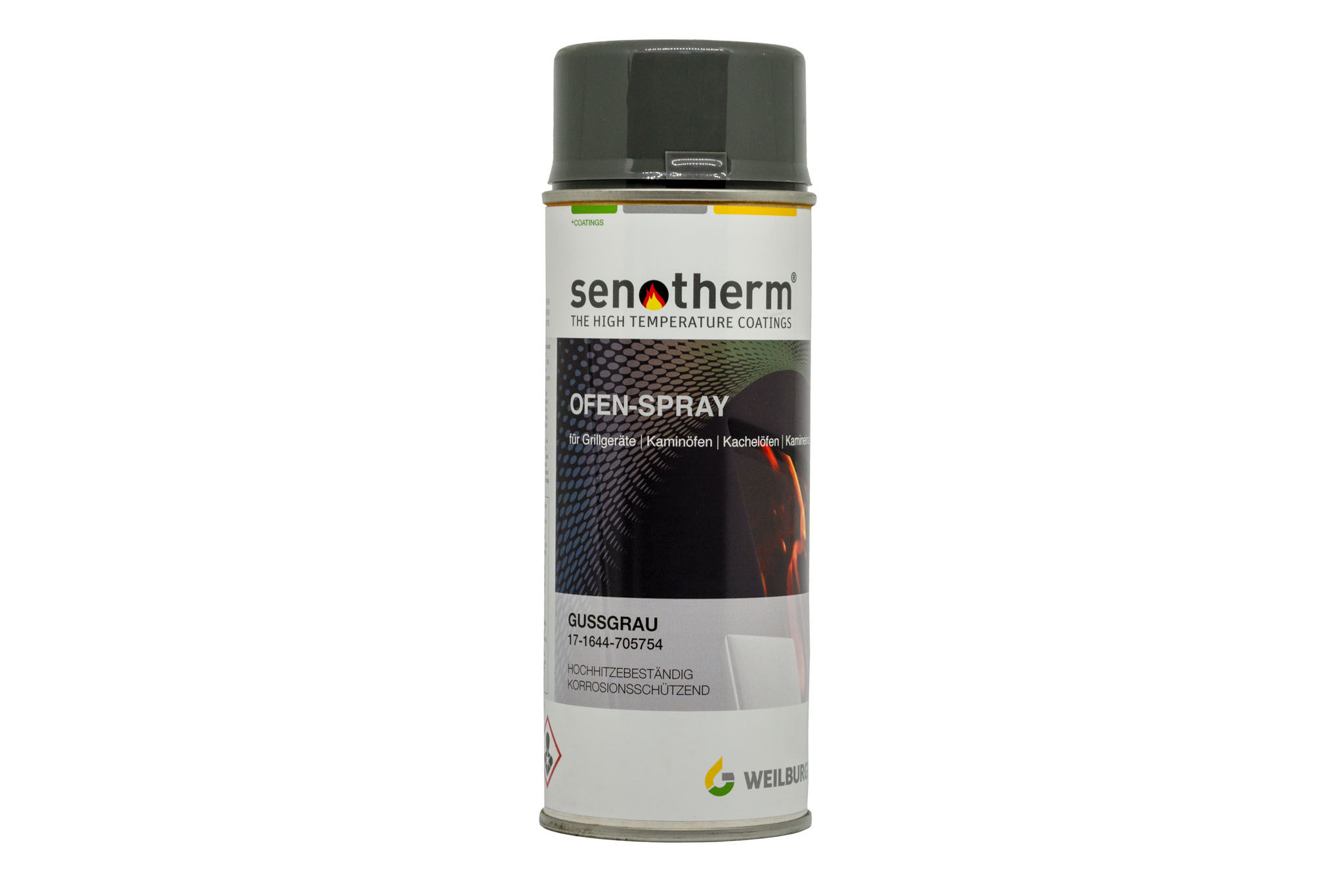 Senotherm Ofen-Spray gussgrau/schwarz-metallic