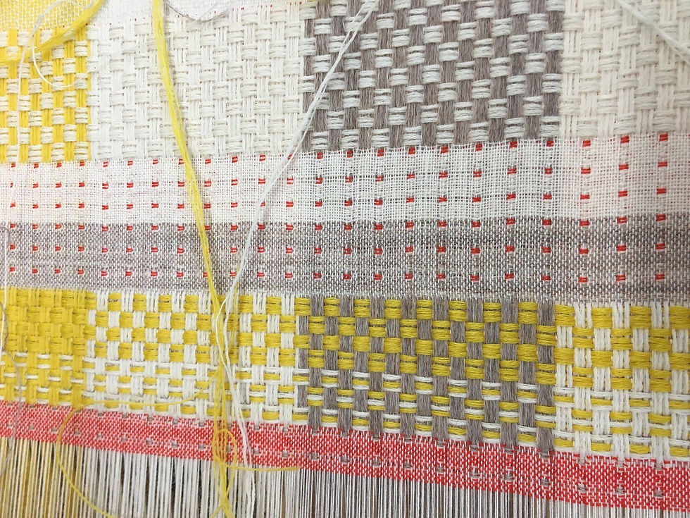 weaves for a sofa commissioned by Hella Jongerius