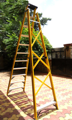 Industrial Step Ladders In The Range - 8 ft to 14ft (Reinforced Back Frame)