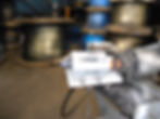 Readout on the wire rope measuring machine