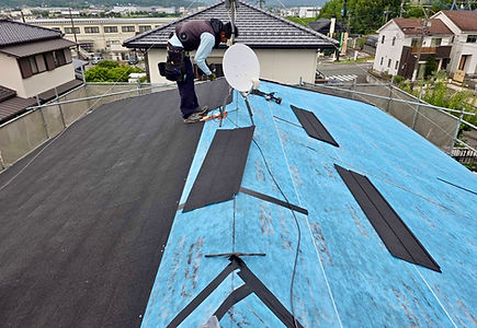 屋根の葺き替え工事|施工事例|大日本絋産