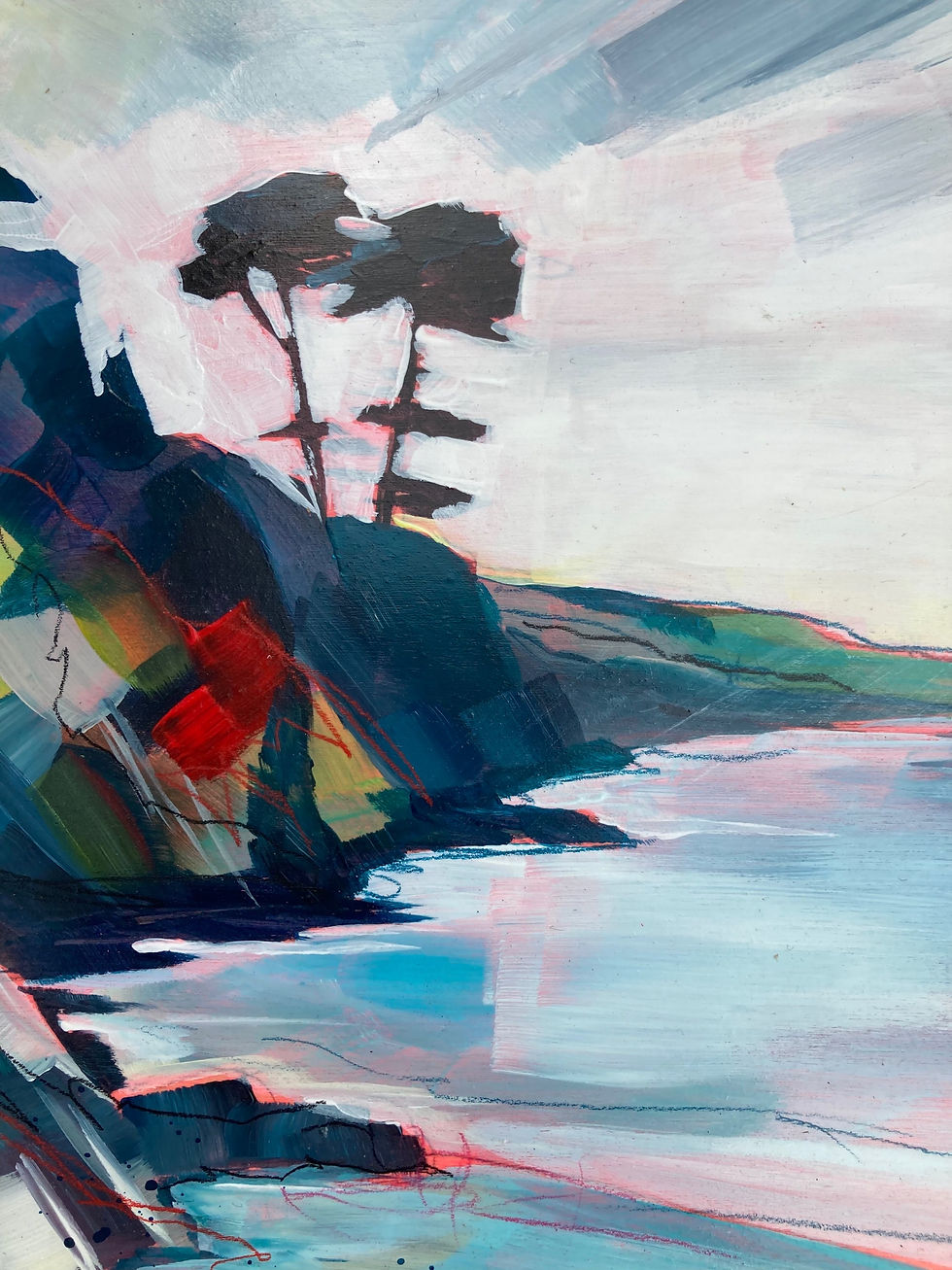 Thumbnail: Grebe bay trees