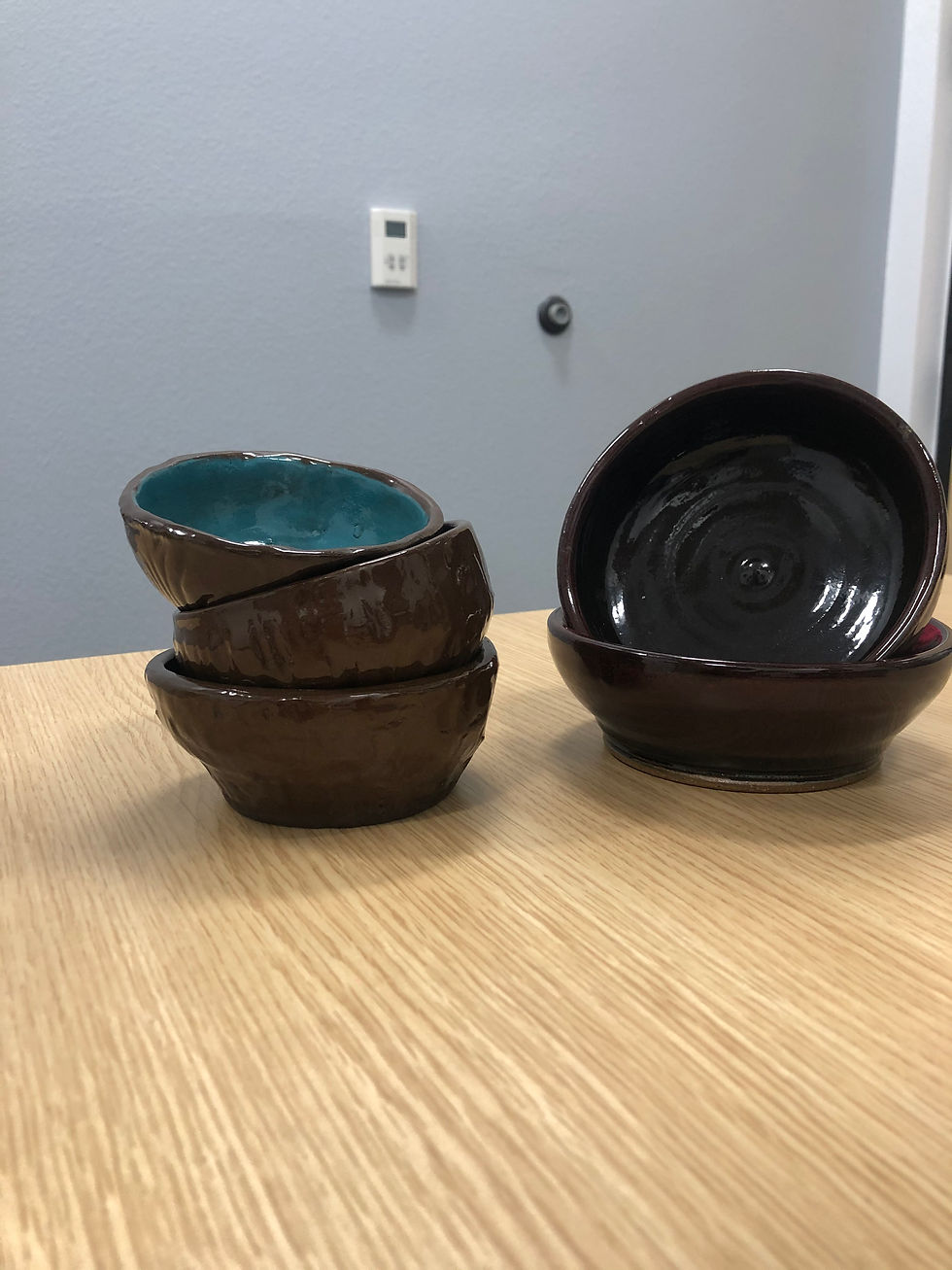 Thumbnail: Chocolate bowl with turquoise