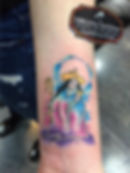 watercolor tattoo