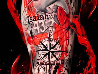 2024's Top Tattoo Trend: Discover Trash Polka Tattoos at Oriana Tattoo Studio, Miami