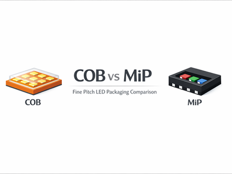 COB vs. MiP Packaging: Which LED Display Technology Is More Advanced for Fine Pitch LED Displays?