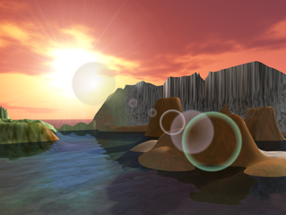 Erste Eindrücke der Landschaften