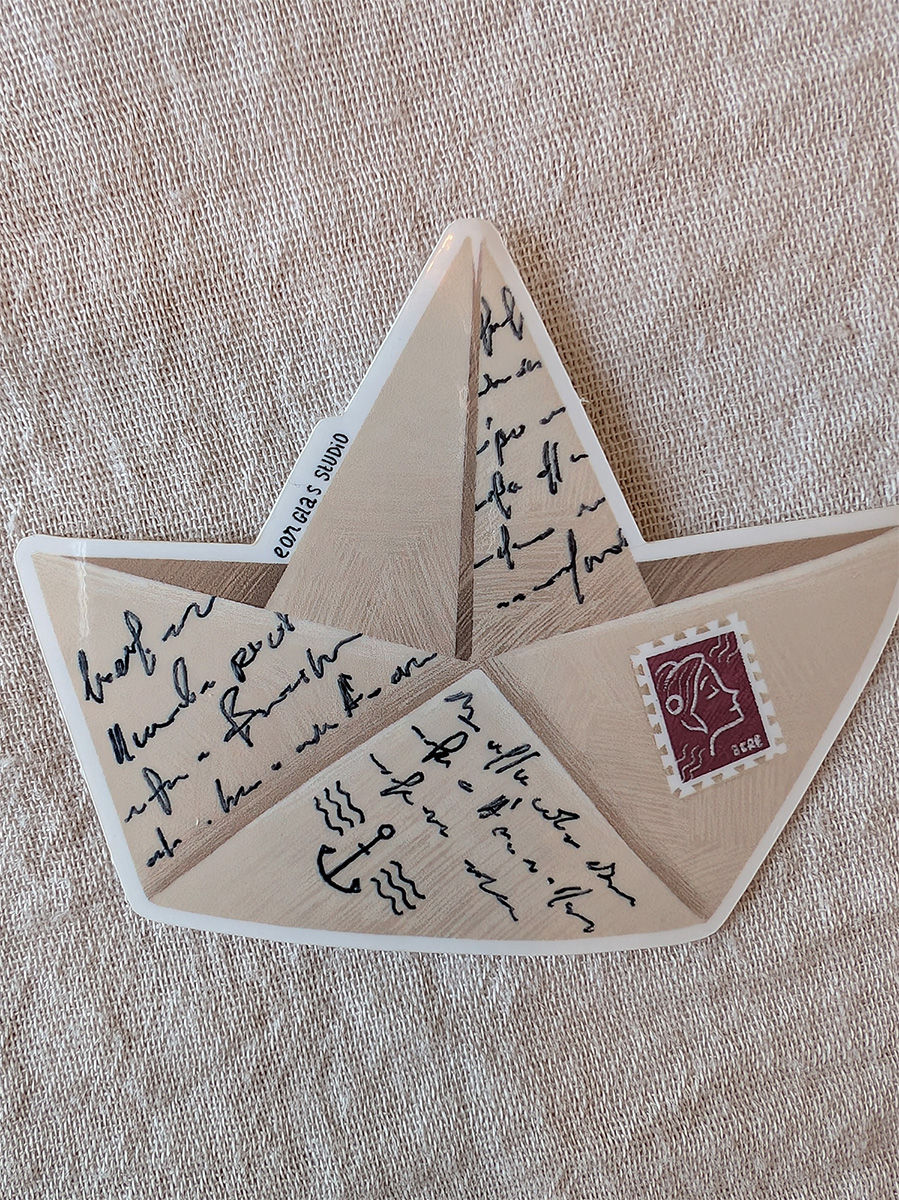 Miniature : Stickers bateau en papier