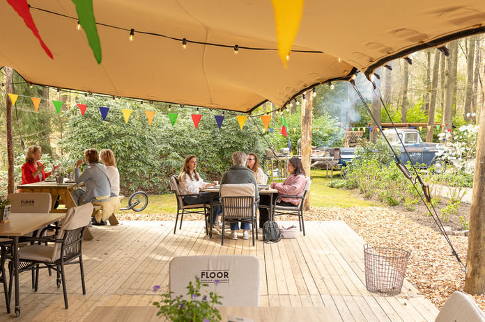 Evenementenlocatie De Bostuin bij Brasserie Boscafé Floor in Epe