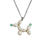 縮圖：Balloon Dog- 瑪瑙養殖淡水珍珠配不銹鋼鍊