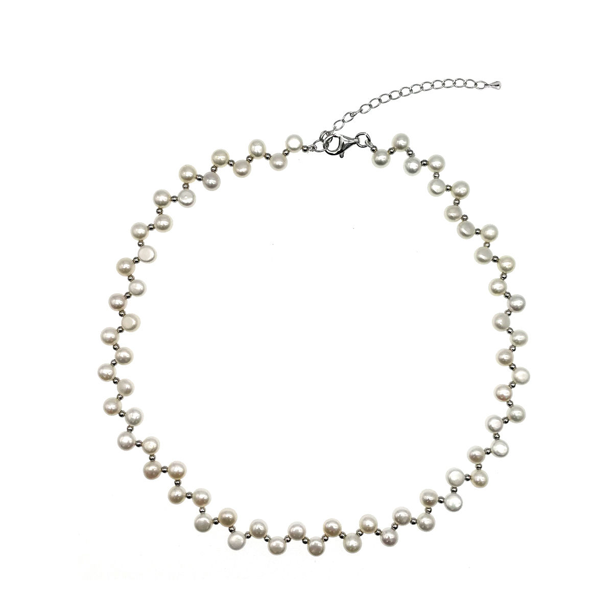 Snow- 淡水珍珠短項鍊(choker)