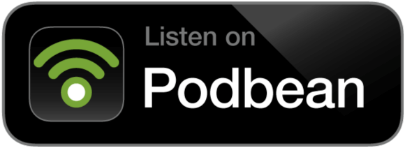 Listen on Podbean badge for podcast