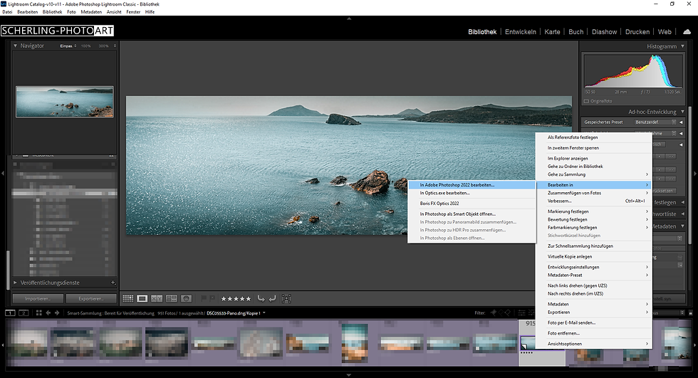 Foto öffnen direkt aus Lightroom