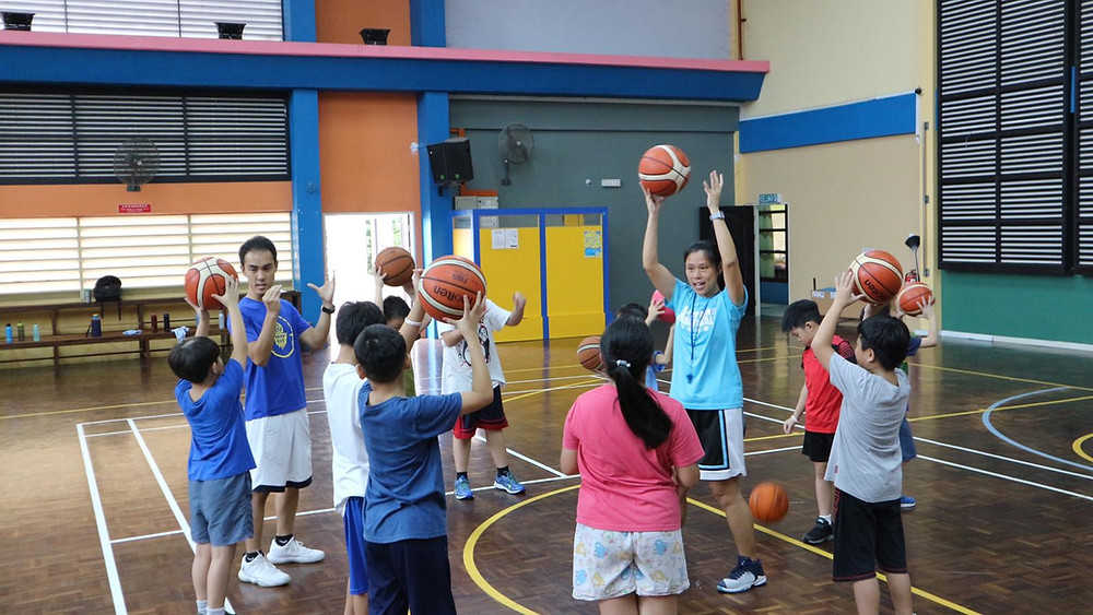 Sindy on a basketball mission trip in Malaysia.