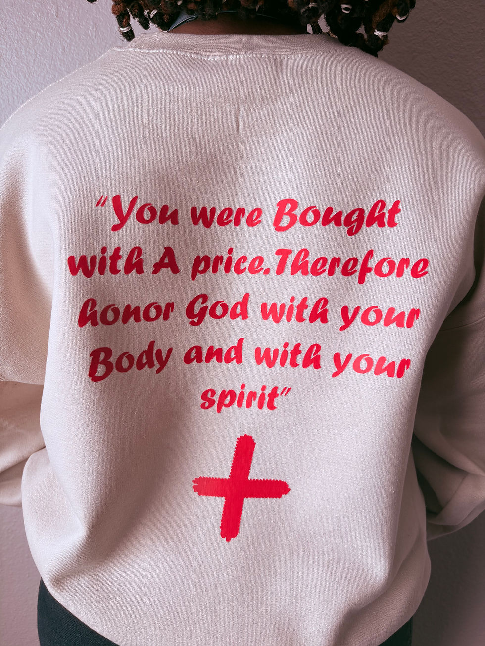 Thumbnail: B.W.A.P sand tan sweatshirt 