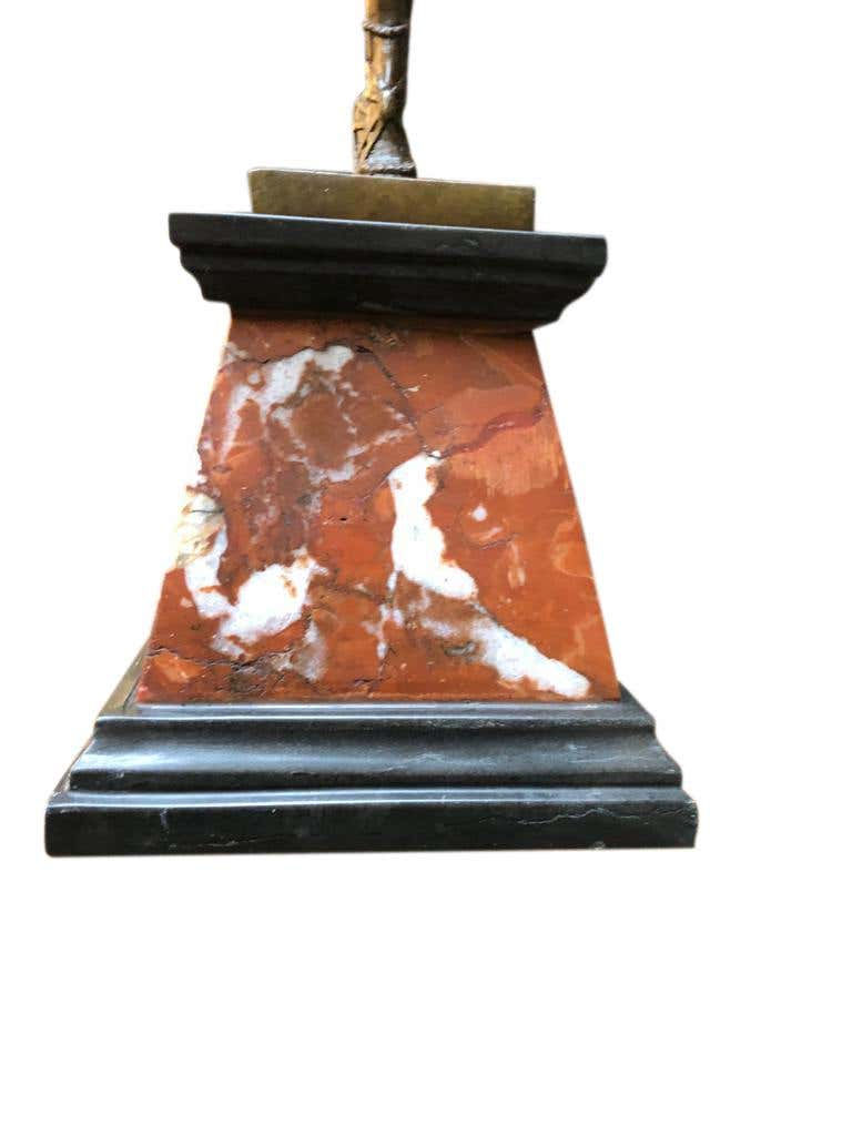 Thumbnail: Art Deco Style Bronze Ballerina on Marble Base, Artist J.B Deposee