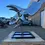 Thumbnail: Stainless Steel Triceratops Sculpture, 21st century