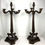 Thumbnail: Pair of Bronze Empire Candelabras, France