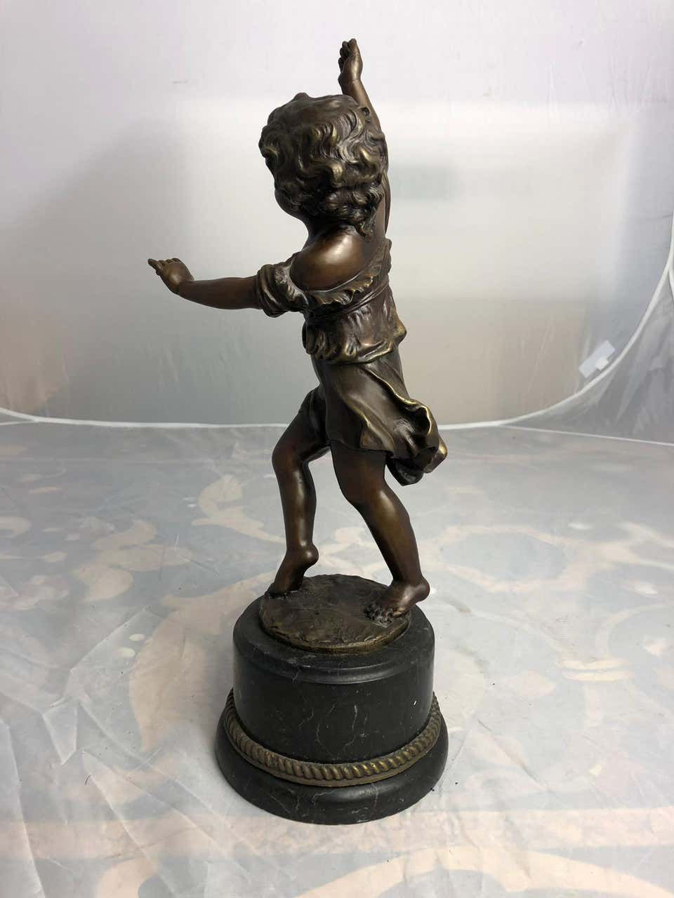 Thumbnail: Dancing Child Bronze, 20th Century