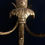 Thumbnail: 18th Century Rococo Giltwood Three-Light Wall Sconces