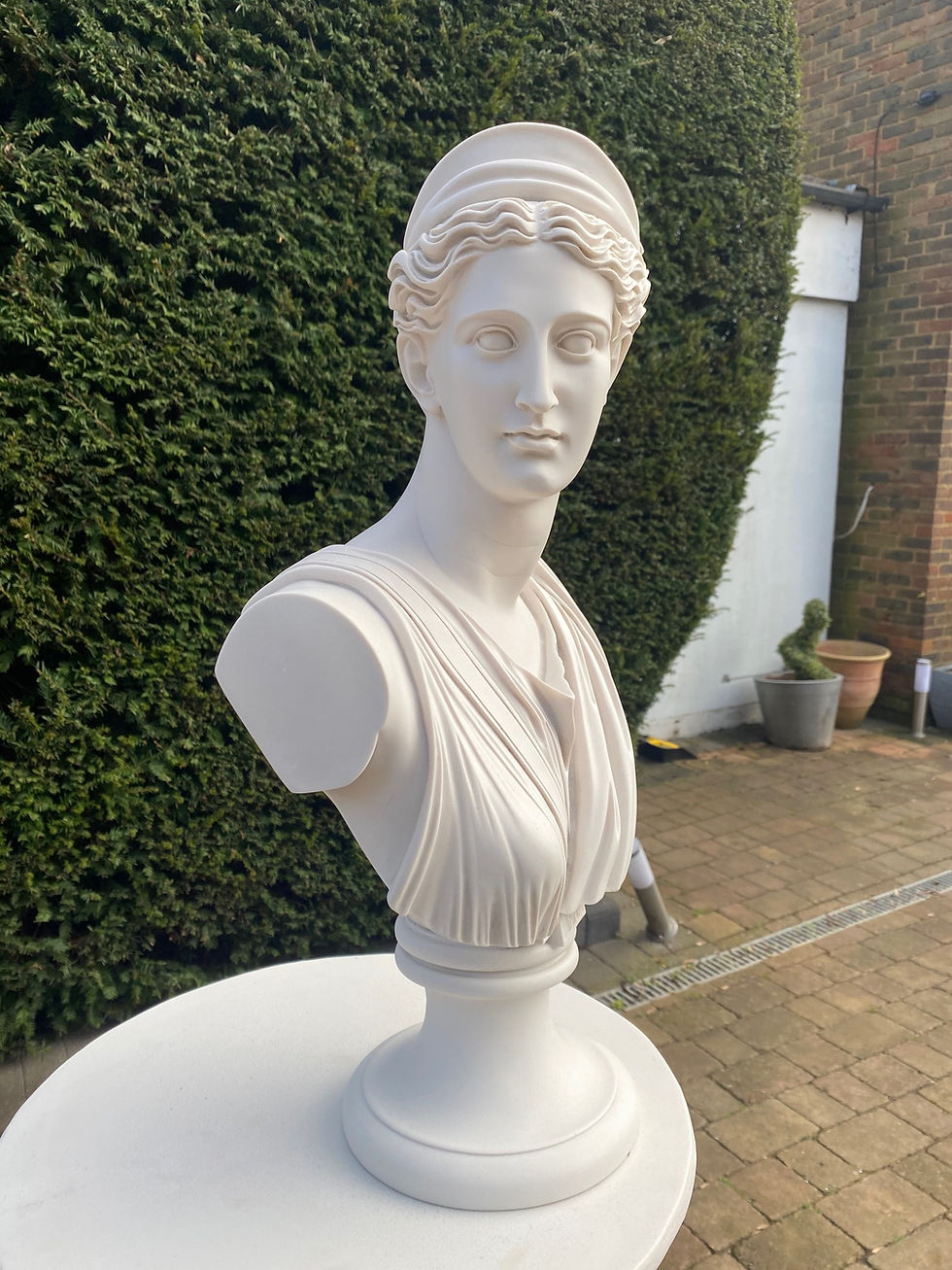 Thumbnail: Diana Chasseresse Bust, 20th Century