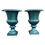 Thumbnail: Large French 19th Century Cast Iron Campana Urns