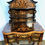 Thumbnail: 18th Century Dutch Marquetry Inlay Lowboy with Stretcher Base