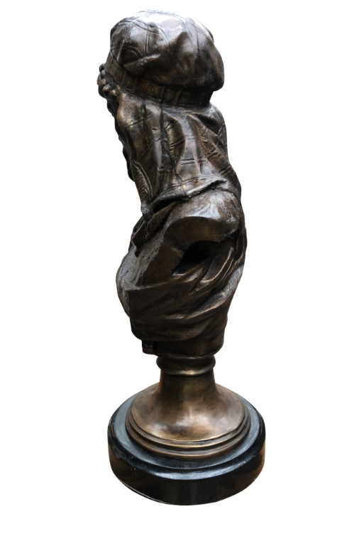 Thumbnail: Arab Man Bronze Sculpture, 20th Century
