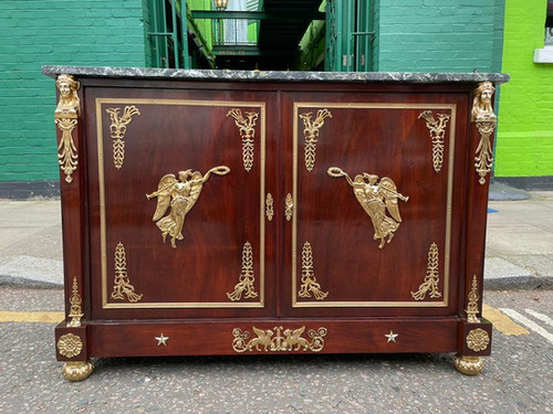 Lewis Commode Empire Commode – France, 19th Century | MD LEWIS ANTIQUES
