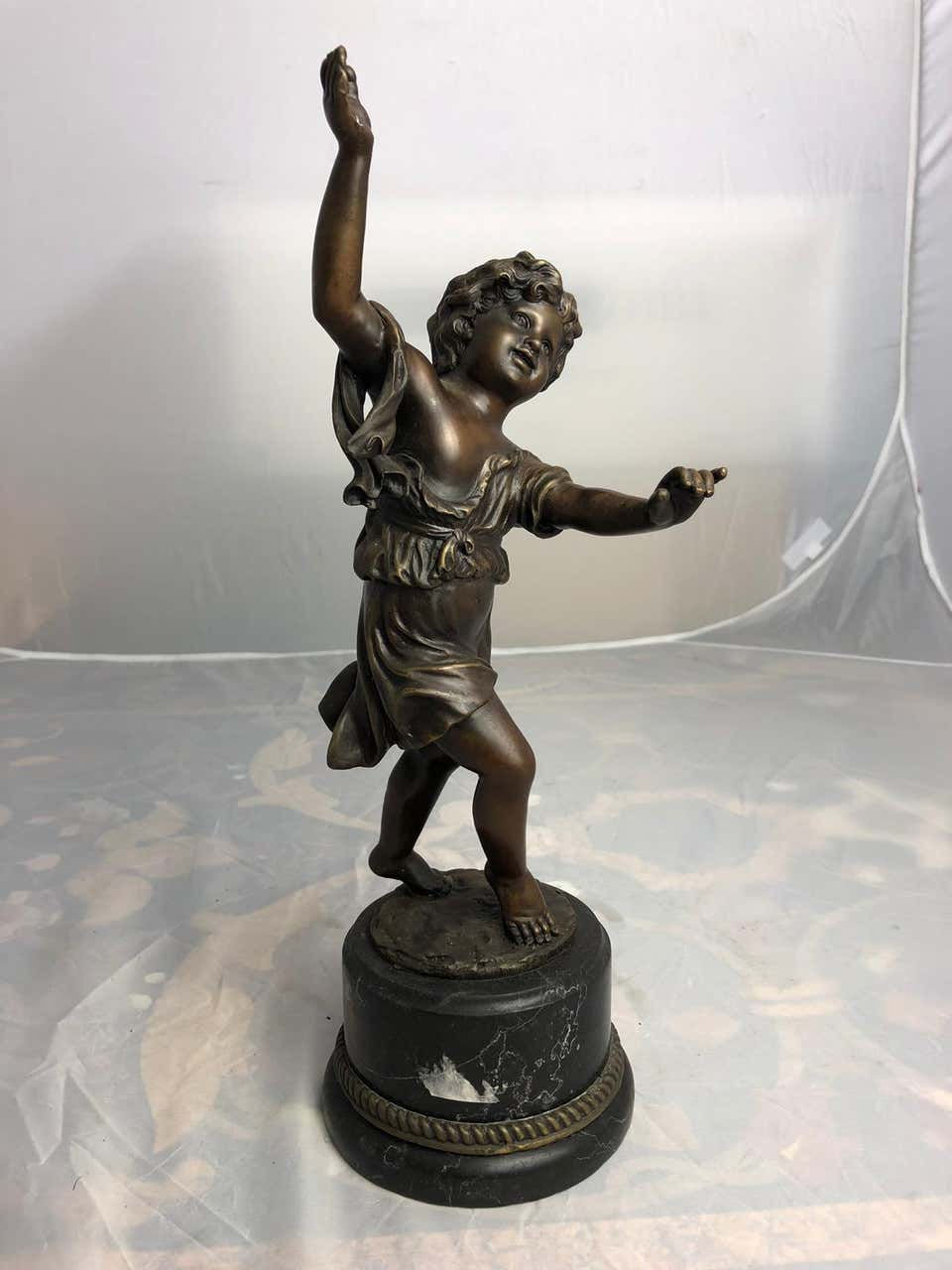 Thumbnail: Dancing Child Bronze, 20th Century