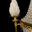 Thumbnail: 20th Century Ormolu and Glass Tent and Bag Chandelier
