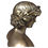 Thumbnail: Bronze Antinous With Worn Guilt Bacchus Wreath, 20th century