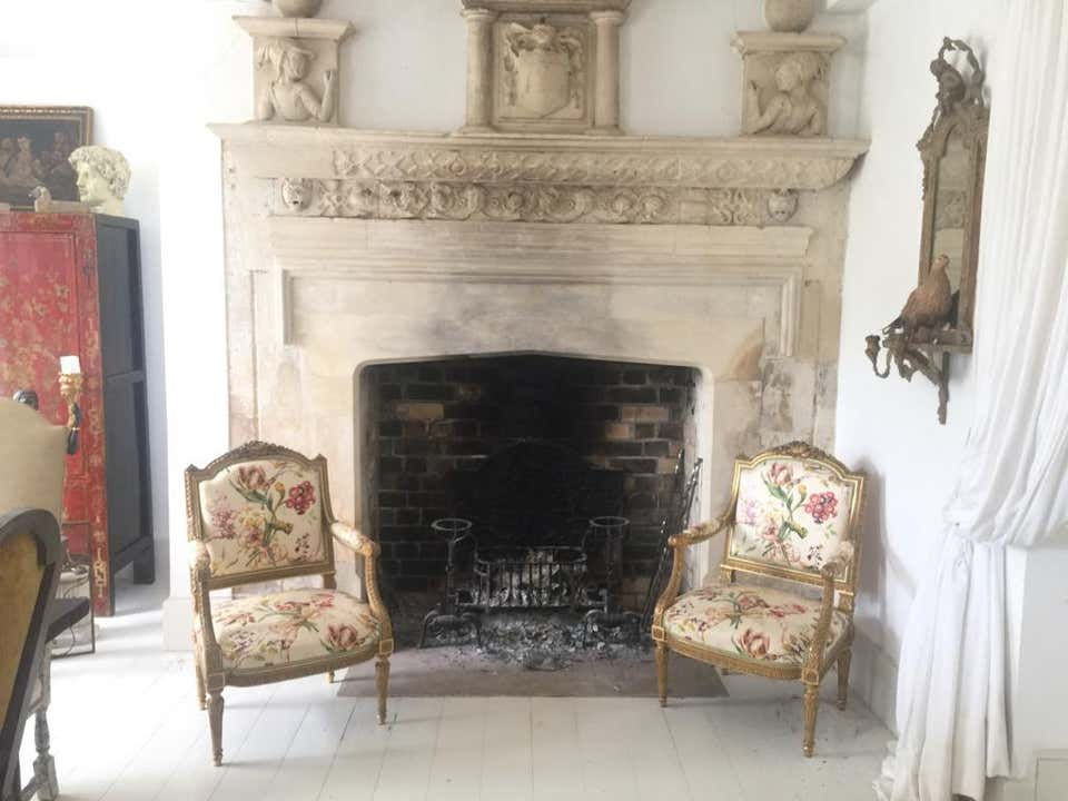 Thumbnail: 19th Century French Fauteuil Armchairs in Giltwood