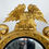 Thumbnail: 19th Century Impressive Regency Giltwood Carved Convex Wall Mirror