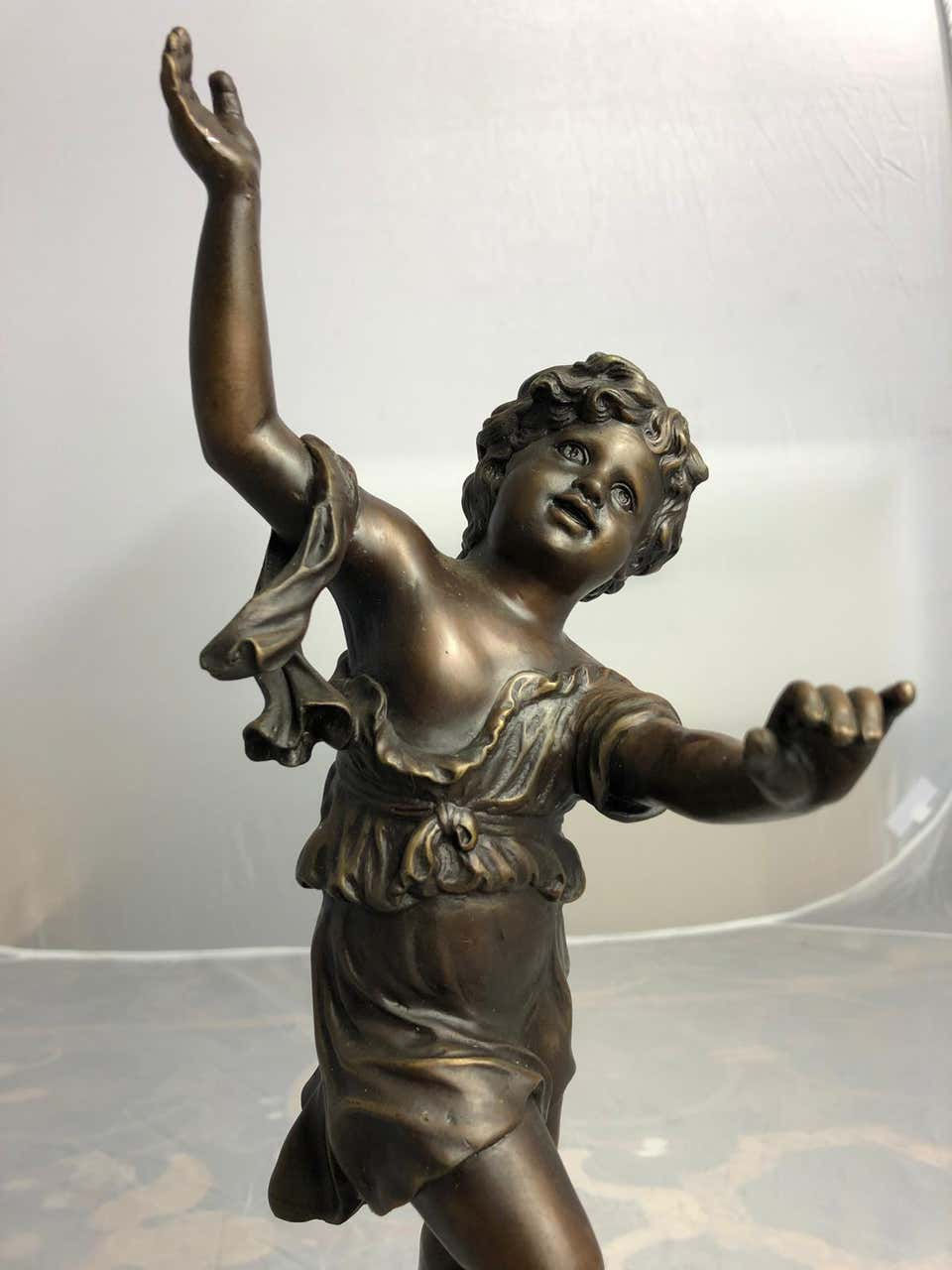 Thumbnail: Dancing Child Bronze, 20th Century