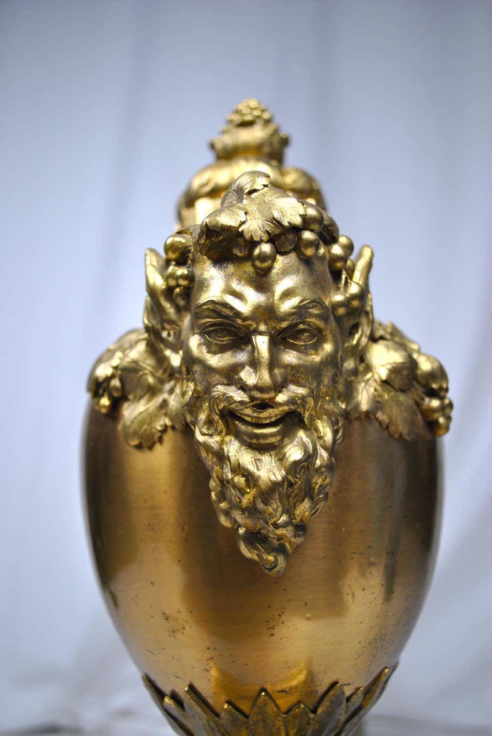 Thumbnail: Large 19th Century Elaborate French Ormolu on Brass Fire Fender