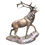 Thumbnail: Large Bronze Stag, Scottish Highlands Deer Sculpture Stags, 20th Century