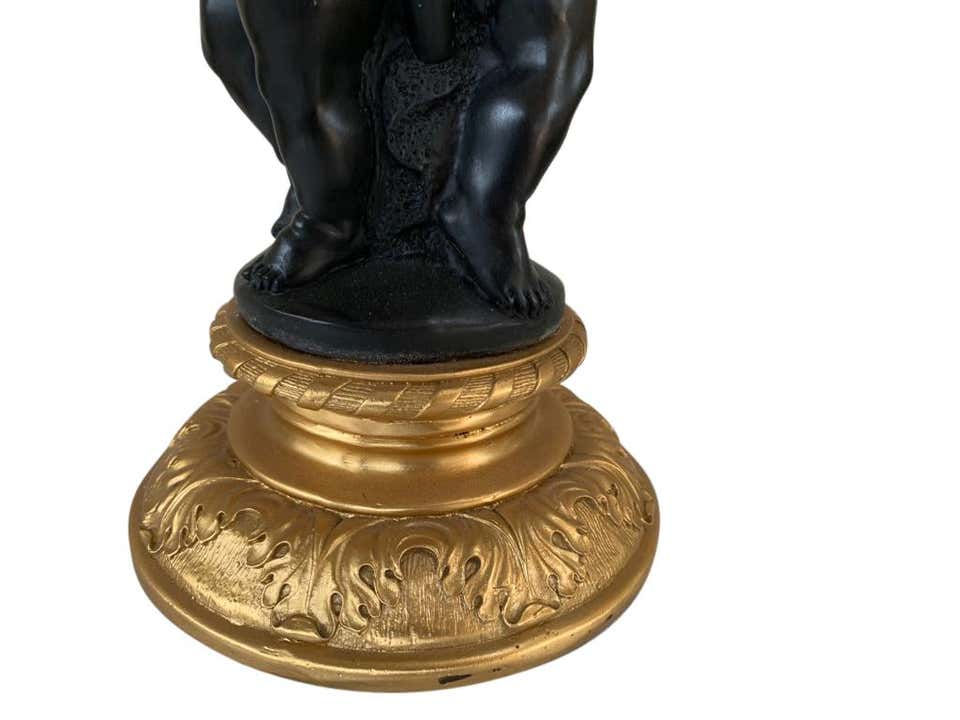 Thumbnail: French Bronze Cherub Ormolu Dish Stand Figurine Tazza, 20th Century